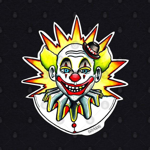 Clown Burst by Golden Stag Designs